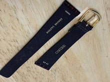 Load image into Gallery viewer, Original Seiko Canada Brown Genuine Leather Gold Buckle Watch Strap Band~20mm