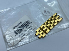 Load image into Gallery viewer, New Original Michael Kors Gold Tone Stainless Steel Band 5 Links ~ For MK3295