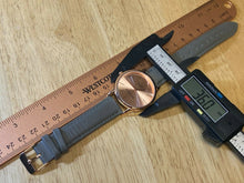 Load image into Gallery viewer, Unused Monroe MAESTRO Men Classique Rose Gold Analog Quartz Watch Hours~New Batt