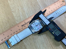 Load image into Gallery viewer, Honora Mens 30m Swiss Parts Silver Barrel Analog Quartz Watch Hours~New Battery