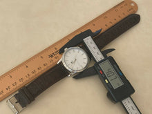 Load image into Gallery viewer, Unused B&R Mens Silver Textured Dial Analog Quartz Watch Hours~New Battery