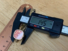Load image into Gallery viewer, VTG Timex Lady Gold Tone Orange Dial Cocktail Hand-Wind Mechanical Watch Hours