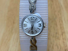 Load image into Gallery viewer, Nice Vintage Timex Lady Silver Stretch Cocktail Hand-Wind Mechanical Watch Hours