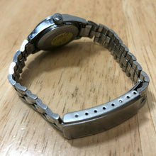 Load image into Gallery viewer, Vintage Timex Lady Fluted Bezel Silver Hand-Winding Mechanical Watch Hours~Date