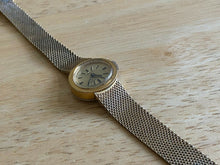 Load image into Gallery viewer, VTG Tempus Lady 21 Jewels Gold Tone 10k GF Band Hand-Wind Mechanical Watch Hours