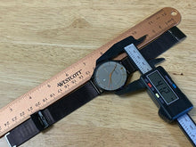 Load image into Gallery viewer, Unused Burei Mens Black Mesh Band Analog Quartz Watch Hours~Date~New Battery