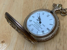 Load image into Gallery viewer, National Commemorative Archive's Half-Hunter Hand-Wind Musical Pocket Watch Hour