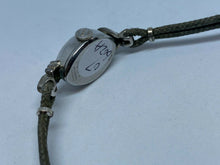 Load image into Gallery viewer, Vintage Dufonte Lady 10k RGP GF 3 Real Diamonds Hand-Wind Mechanical Watch Hours