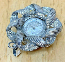 Load image into Gallery viewer, VTG Belair Lady 17 Jewels Silver Hand-Wind Mechanical Pendant Pocket Watch Hours