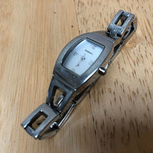Load image into Gallery viewer, Fossil ES-9381 Lady 30m Silver Steel Barrel Analog Quartz Watch Hour~New Battery