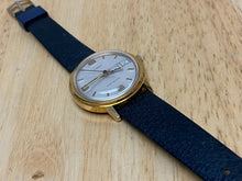 Load image into Gallery viewer, Vintage Timex Marlin 26860-02776 Mens Gold Tone Hand-Wind Mechanical Watch Hours