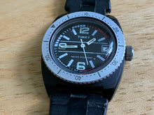 Load image into Gallery viewer, Vintage Timex Lady 31mm Moving Bezel Diver Style Hand-Wind Mechanical Watch Hour