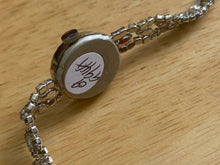 Load image into Gallery viewer, Vintage Regency Lady Bling Crystals Silver Swiss Hand-Wind Mechanical Watch Hour
