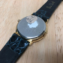 Load image into Gallery viewer, Dumont Men Lady Gold Tone Black Leather Analog Quartz Watch Hour~Date~New Batter