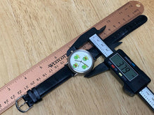 Load image into Gallery viewer, Henson Kermit Collection Men Silver Leather Analog Quartz Watch Hour~New Battery