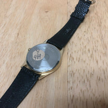 Load image into Gallery viewer, Vintage A*belle Men Classic Gold Tone Leather Analog Quartz Watch Hours~New Batt