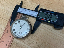 Load image into Gallery viewer, Vintage Westclox Scotty Men Small Seconds Hand-Wind Mechanical Pocket Watch Hour