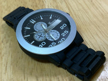 Load image into Gallery viewer, Unused Stylish Geneva Mens High Quality Black Analog Quartz Watch Hours~New Batt