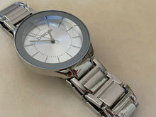Load image into Gallery viewer, Unused BEBE Men Lady Japan Movt Silver Analog Quartz Watch Hours~New Battery