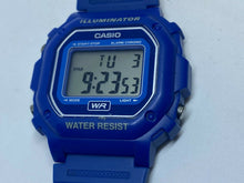 Load image into Gallery viewer, Unused Casio F-108WH Mens Blue Digital Alarm Chrono Quartz Watch Hour~New Batter