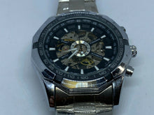 Load image into Gallery viewer, Unused Forsining Men Silver 30m Skeleton Hand-Wind Mechanical Analog Watch Hours