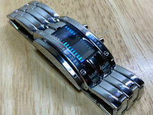 Load image into Gallery viewer, Unbranded Stylish Mens Rectangle Binary Digital Quartz Watch Hours~New Battery