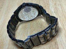 Load image into Gallery viewer, Viewpoint VP Mens All Black Textured Dial Analog Quartz Watch Hours~New Battery