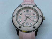 Load image into Gallery viewer, Haurex Italy Vivace Men Lady 50m Silver Pink Analog Quartz Watch Hour~New Batter