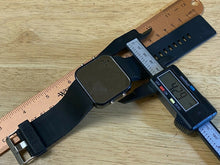 Load image into Gallery viewer, Mirror 1:Face Square Modern Black LED Digital Quartz Watch Hour~Date~New Battery