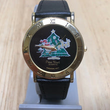 Load image into Gallery viewer, Vintage Pierre Nicol Watch~Gold Tone Christmas Quartz Hour~Long Band~New Battery