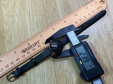 Load image into Gallery viewer, Armitron Lady Gold-Black Genuine Diamond Analog Quartz Watch Hours~New Battery