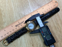 Load image into Gallery viewer, Vintage Swiss Time Men Golf Ball Textured Dial Analog Quartz Watch Hour~New Batt