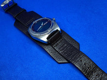 Load image into Gallery viewer, Relic Men Leather Bund Band Animated LCD Dial Analog Quartz Watch Hours~New Batt