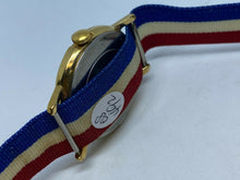 Load image into Gallery viewer, VTG Democratic Donkey Dial By Timex Hand-Wind Mechanical Watch Hours~Run & Stop