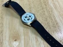 Load image into Gallery viewer, Vintage Soccer Time Mens Gold Tone Swiss Made Hand-Wind Mechanical Watch Hours