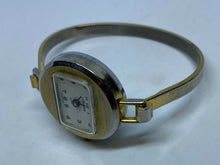 Load image into Gallery viewer, Vintage Lucerne Swiss Gold Tone Lady Cuff Bangle Hand-Wind Mechanical Watch Hour