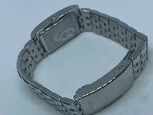 Load image into Gallery viewer, Bulova 96L201 Baird Men Lady Silver Rectangle Analog Quartz Watch Hours~New Batt