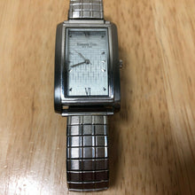 Load image into Gallery viewer, Kenneth Cole Mens Silver Steel Curved Roman Analog Quartz Watch Hour~New Battery