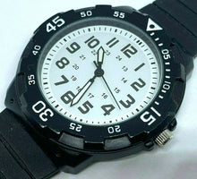 Load image into Gallery viewer, Nice Japan Movt Men Black White Military Dial Analog Quartz Watch Hours~New Batt