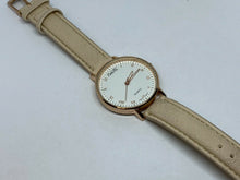 Load image into Gallery viewer, Nanette Lady Rose Gold Tone White Dial Analog Quartz Watch Hours~New Battery