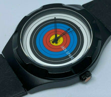 Load image into Gallery viewer, Jack Spade Men Lady 30m Target Dial Black Analog Quartz Watch Hours~New Battery