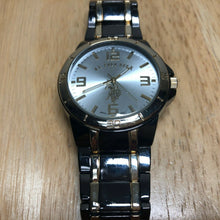 Load image into Gallery viewer, US Polo Assn Mens Gold-Black Japan Movt Analog Quartz Watch Hours~New Battery