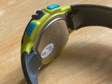 Load image into Gallery viewer, Timex Ironman Men 100m Green Black Digital Alarm Chrono Watch Hours~New Battery