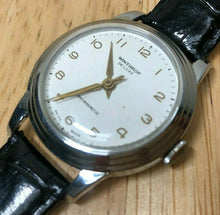 Load image into Gallery viewer, Vintage WINTHROP Swiss Men Silver Hand-Winding Mechanical Watch Hours~Run & Stop