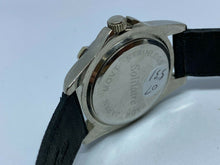 Load image into Gallery viewer, Vintage Solitaire Mens Silver Moving Bezel Analog Quartz Watch Hours~New Battery