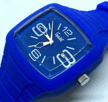 Load image into Gallery viewer, Unused Speidel Mens 50m Blue Barrel Analog Quartz Watch Hours~Date~New Battery