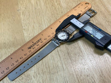 Load image into Gallery viewer, Vintage Hilton Lady Silver Black Roman Mesh Analog Quartz Watch Hour~New Battery