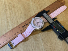 Load image into Gallery viewer, Haurex Italy Vivace Men Lady 50m Silver Pink Analog Quartz Watch Hour~New Batter