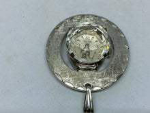 Load image into Gallery viewer, VTG Hilton Swiss Lady Thick Prism Crystal Hand-Wind Necklace Pendant Watch Hours