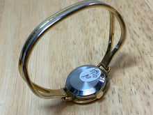 Load image into Gallery viewer, Vintage San Mauno Lady Gold Tone Cuff Bangle Hand-Wind Mechanical Watch Hours